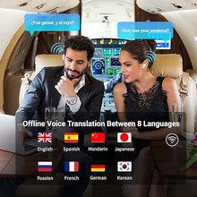 Load image into Gallery viewer, M3 Offline Translation Earbuds 74 Languages and Accents Lifetime-Free AI Translation Earbuds Real TimeTranslator Device in Real Time fit iOS & Android with Earbuds Cleaning Brush