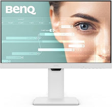 Load image into Gallery viewer, BenQ GW2486TC Office USB hub Monitor 24" 1080p | Coding Mode | IPS | Eye-Care Tech | Adaptive Brightness | Height Adjustable | White Monitor | Noice-Cancelling Mic | Daisy Chain | USB-C