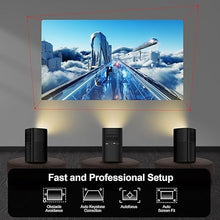 Load image into Gallery viewer, OTHA 1080P FHD Portable Projector, Built in Google TV, Netflix, DLP 3D Mini Projector, WiFi, Auto Focus & Keystone, 400 ANSI Lumens, Outdoor Video Projector, Integrated Battery, 3 Hours of Playtime