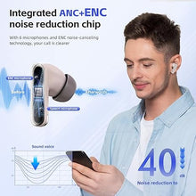 Load image into Gallery viewer, Bluetooth 5.4 Wireless Smart Touch Equipped Hybried ANC +ENC,6 mic Nose Cancellation Microphones HiFi Stereo Sound Suitable for Mobile Phones Watches laptops Tablets and Other Devices