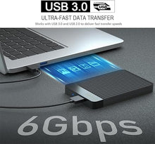 Load image into Gallery viewer, 1TB Ultra Slim Portable External Hard Disk Drive 2.5'' USB 3.0 HDD Storage for Mac, PC, Laptop, PS4, Xbox one