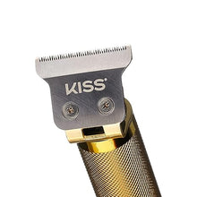 Load image into Gallery viewer, KISS Precision Blade Cordless Hair Trimmer with Stainless Steel T-Blade, High-Torque Motor, 3 Blade Guards, USB Charging, Long-Lasting Lithium-Ion Battery, Waterproof, Up to 4 Hours Runtime