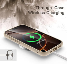 Load image into Gallery viewer, JETech Case for iPhone 16 Pro 6.3-Inch, Shockproof Phone Bumper Cover, Solid Color Matte TPU Frame, Anti-Scratch Clear Back (Desert Titanium)
