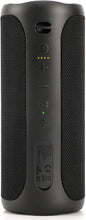 Load image into Gallery viewer, Wireless Waterproof Bluetooth Speaker - Portable Speaker Loud with Built-in Subwoofer and Tweeter, Extra Bass, Stereo Sound, IP67, Colorful Lights for Party, Outdoor, Camping - Black