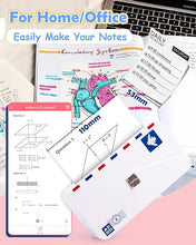 Load image into Gallery viewer, Phomemo Portable Thermal Printer M04AS 4 Inch Mini Sticker Printer Bluetooth Mobile Photo Printer, Support 15/53/80/110mm Printing Width, 300dpi, Suitable for Photos, Notes, Memo, Chritstmas Gift