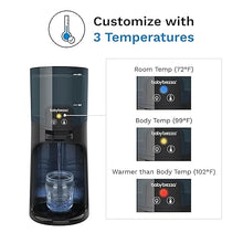 Load image into Gallery viewer, Baby Brezza Instant Baby Bottle Warmer Advanced - Fast Water Warmer Instantly Dispenses 24/7 in 3 Temperatures with Nightlight