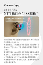 Load image into Gallery viewer, nwm MBE001 Wireless On-Ear Speakers (Open Ear Earphones) Prevent Sound Leakage with PSZ Technology (Bone Conduction Alternative) Including Microphone Dark Brown Designed by NTT Sonority in Japan
