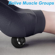 Load image into Gallery viewer, Vibrating Ball Massager, 4-Speed High-Intensity Fitness Lacrosse Ball, Mobility Ball for Workout Recovery, Deep Tissue Massager for Pain Relief and Trigger Point Treatment (Black)