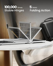 Load image into Gallery viewer, ProtoArc Foldable Keyboard and Mouse, XKM01 Folding Wireless Keyboard Mouse Combo for Business and Travel, 2.4G+Dual Bluetooth Full-Size Portable Keyboard for Laptop iPads Tablets -Black Silver