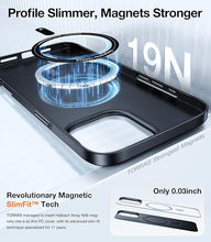 Load image into Gallery viewer, TORRAS Magnetic Slim-Fit for iPhone 16 Pro Max Case, Ultra-Thin 16 ProMax Phone Case Compatible with MagSafe, Light Anti-Scratch Matte Hard PC Bayer 6.9 inch OriginFit, Black