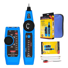 Load image into Gallery viewer, Noyafa NF-810 Multifunctional Network Tester? Ethernet LAN Network Wire Tracker with Telephone Line Tester, Network line Scanning, Power Cable Scanning and POE Switch Test Functions