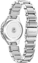 Load image into Gallery viewer, Citizen Ladies' Silhouette Crystal Eco-Drive Watch, 3-Hand Date, Stainless Steel
