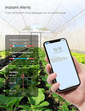 Load image into Gallery viewer, Govee Hygrometer Thermometer H5075, Bluetooth Indoor Room Temperature Monitor Greenhouse Thermometer with Remote App Control, Notification Alerts, 2 Years Data Storage Export,LCD