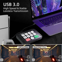 Load image into Gallery viewer, Osee GoStream M2 Capture Card, Dual 4K HDMI Input Capture Card for Streaming, USB 3.0 Audio Video Capture Card Record in 1080P 60FPS Low Latency, Compatible with PS5/PS4/Xbox/Switch in OBS, YouTube