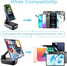 Load image into Gallery viewer, comiso Gifts for Men Women,Birthday Gifts,IPX7 Waterproof Cell Phone Stand with Bluetooth Speaker,Anti-Slip Design Shower Phone Speaker with HD Stereo Sound, Compatible for Any Smartphone/Tablet