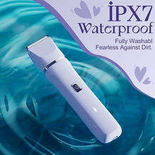 Load image into Gallery viewer, Electric Razors for Women - Wet/Dry Womens Electric Shaver for Legs, Replaceable Body Hair Blade Heads&Hair Remover for Face Head, No Nick, No Cut, No Razor Burn, Purple
