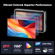 Load image into Gallery viewer, VILTROX DC-X2 6" Camera Field Monitors for DSLR Touchscreen Camera Monitor 4k HDMI Video External Monitor for Sony Canon Nikon 2000nits 3D LUT 1920x1080 IPS with Sunshield 2200 MAh Battery