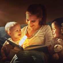Load image into Gallery viewer, Book Light, USB Rechargeable Reading Light, Eye-Cared Amber Light Mode Book Light for Reading in Bed Kids, 8 LEDs Bookmark Portable Book Light Clip on, Stepless Dimming, White