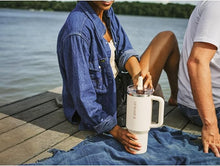 Load image into Gallery viewer, Stanley Quencher ProTour Flip Straw Tumbler with Leakproof Lid 40 oz | Built-In Straw & Handle | Cupholder Compatible for Travel | Insulated Stainless Steel Cup | BPA-Free | Rose Quartz Solid