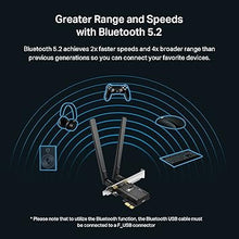 Load image into Gallery viewer, TP-Link WiFi 6 PCIe WiFi Card for Desktop PC AX3000 (Archer TX55E), Bluetooth 5.2, WPA3, 802.11ax Dual Band Wireless Adapter with MU-MIMO, Ultra-Low Latency, Supports Windows 11, 10 (64bit) Only