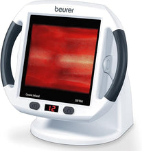 Load image into Gallery viewer, Beurer IL50 Infrared Heat Lamp Heated Red Light Therapy Lamp for Body, Face, Sinuses, & Skin - Effective Muscle Pain & Cold Relief Treatment by Improving Blood Circulation