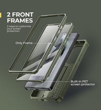 Load image into Gallery viewer, Dexnor for Samsung Galaxy S25 Ultra Case with Built-in Slide Camera Cover & Screen Protector & Kickstand, Heavy-Duty Shockproof Rugged Case Full-Body Bumper Cover for Galaxy S25 Ultra(2025),Army Green