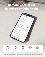 Load image into Gallery viewer, eufy Smart Lock E30, Fingerprint Keyless Entry Door Lock with Apple Home Ecosystem, Built-in Wi-Fi Deadbolt, Smart Door Lock for Front Door or Back, Supports Apple Home, Alexa, Google