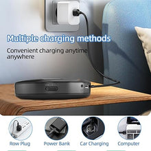 Load image into Gallery viewer, Portable CD Player with Bluetooth, Dual Speakers Mini Boombox, Rich Sound Quality, Easy Bluetooth Connectivity, Rechargeable, Anti-Skip, AUX Cable for Car & Home Headphone Aurivoxis TravelTone