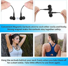 Load image into Gallery viewer, USB C Headphones for Samsung Galaxy S24 Ultra S23 FE S22 S21 A35 Note20 10+ Flip Fold,Magnetic Wired Earbuds Noise Isotiolan in-Ear Type C Earphones with Microphone for iPhone 16 15 Pro Max,Android