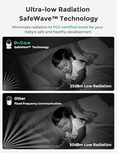 Load image into Gallery viewer, NovaView Video Baby Monitor - 5” 1080P Display, Ultra-Low Radiation, 5000mAh Battery, Clear Night Vision, Real-Time/VOX, 2X/4X Zoom, 1000ft Range, 2-Way Audio, Pan & Tilt, No WiFi Baby Camera