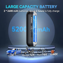 Load image into Gallery viewer, CYCPLUS Electric Air Compressor Portable Bicycle Pump Car Tire Inflator, Max 150 PSI, Auto Shut-Off Air Pump with Presta and Schrader Valves for All Bicycles Motorcycles and Cars