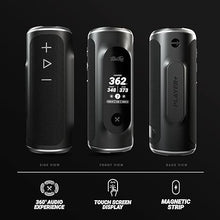 Load image into Gallery viewer, Blue Tees Golf Player+ GPS Speaker with Touch Screen Display, 10+ Hours Battery, 40,000+ Courses, Visual + Audible Distance, Hazard Distance - IPX7 Waterproof (Navy)