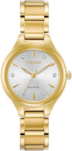 Load image into Gallery viewer, Citizen Eco-Drive Corso Womens Watch, Stainless Steel, Diamond
