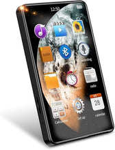 Load image into Gallery viewer, X20 MP3 Player with Bluetooth, 4.0 HD Full Touch Screen Music Player, Lossless HiFi Sound, Up to 256GB Memory Expansion, Portable Walkman for Sport Study (Black)