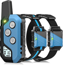 Load image into Gallery viewer, Dog Shock Collar with Remote Control, Dog Training Collar for 2 Dogs, Waterproof Dog Training Collar with Remote, 3 Training Modes, Rechargeable Electric Training Collar Breed