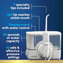 Load image into Gallery viewer, Waterpik ION Professional Water Flosser, Rechargeable and Portable for Teeth, Gums, Braces, 10 Settings, 7 Flossing Tips For Multiple Users And Needs, ADA Accepted, WF-12 White, Packaging May Vary