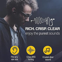 Load image into Gallery viewer, Samsung AKG Earbuds Stereo Headphones 3.5mm for Samsung Galaxy S10 S10e S9 S8 Plus A31 A71 Wired Earphones - Designed by AKG - with Microphone and Volume Buttons (Black)