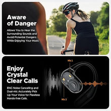 Load image into Gallery viewer, truefree O2 Open Ear Headphones with Directional Acoustics, Ultra-Light Weight, IPX5 Waterproof, 22H Playtime, Multipoint Connection, App Control, Bluetooth 5.3 Wireless Earbuds for Workouts