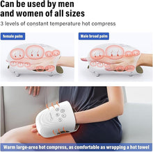 Load image into Gallery viewer, cotsoco Cordless Hand Massager with Heat and Compression for Arthritis and Carpal Tunnel, Birthday Gifts for Women Mom Men,White, Gift for Christmas & Thanksgiving Day