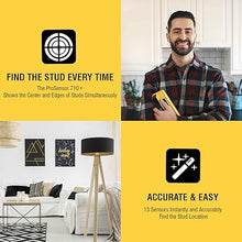 Load image into Gallery viewer, Franklin Sensors ProSensor 710+ Stud Finder with 13-Sensors, Wood & Metal Stud Detector/Wall Scanner, Built-in Bubble Level