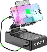 Load image into Gallery viewer, Cool for Men Dad Unique Phone Holder with Bluetooth Speaker Boyfriend Birthday Gift for Husband Video Gadget Power Bank for Father's Day White Elephant Gift for Him on Christmas