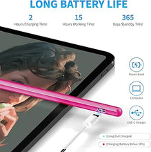 Load image into Gallery viewer, DRYMOKINI Stylus Pen, Active Stylus Pen Touch Screens Compatible for Android and iOS Tablet/Phones, Rechargeable Universal Stylus Pencil Compatible for A-pple/i-Pad/Phone Tablet, BabyPink