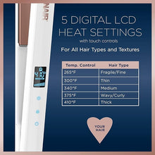 Load image into Gallery viewer, Conair Double Ceramic Flat Iron, 1-inch Digital Flat Iron