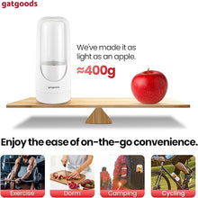 Load image into Gallery viewer, Portable Blender, Cordless, 12oz Personal Small Blender, USB-C Rechargeable, BPA-Free and Dishwasher Safe Travel Cup, On-the-Go Blender