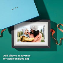 Load image into Gallery viewer, Aura Carver 10.1" WiFi Digital Picture Frame | The Best Digital Frame for Gifting | Send Photos from Your Phone | Quick, Easy Setup in Aura App | Free Unlimited Storage | (Clay with White Mat)