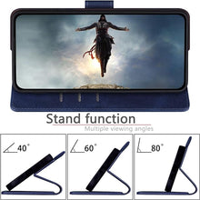 Load image into Gallery viewer, SUANPOT Compatible with iPhone 16 Pro Max 6.9" Wallet case with RFID Blocking Credit Card Holder,Flip Book PU Leather Protective Cover Women Men for Apple 16 Pro Max Phone case Blue