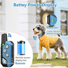 Load image into Gallery viewer, Dog Shock Collar with Remote Control, Dog Training Collar for 2 Dogs, Waterproof Dog Training Collar with Remote, 3 Training Modes, Rechargeable Electric Training Collar Breed