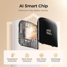 Load image into Gallery viewer, AI Hand Warmers Rechargeable with Gift Box, 4 Pack Portable Electric Hand Warmer with LED Display Battery and Temperature, Fast Heating, for Men, Women, Hunting Camping Ivory