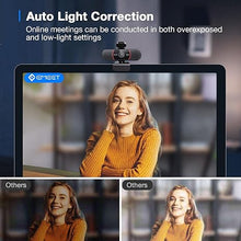 Load image into Gallery viewer, EMEET C960 4K Webcam for PC, 4K UHD Sony Sensor, PDAF Auto Focus, Dual AI Noise-Cancelling Mics, Auto Light Correction, 73° FOV, Plug&Play Webcam w/Privacy Cover, Works w/Zoom/Teams/Skype/Google Meet