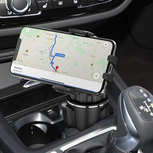Load image into Gallery viewer, WixGear Cup Phone Holder, Car Cup Holder Phone Mount for Car with Adjustable Automobile Cup Holder Smart Phone Cradle Car Mount